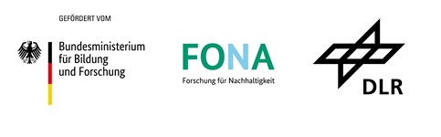 Logos BMBF, FONA und DLR